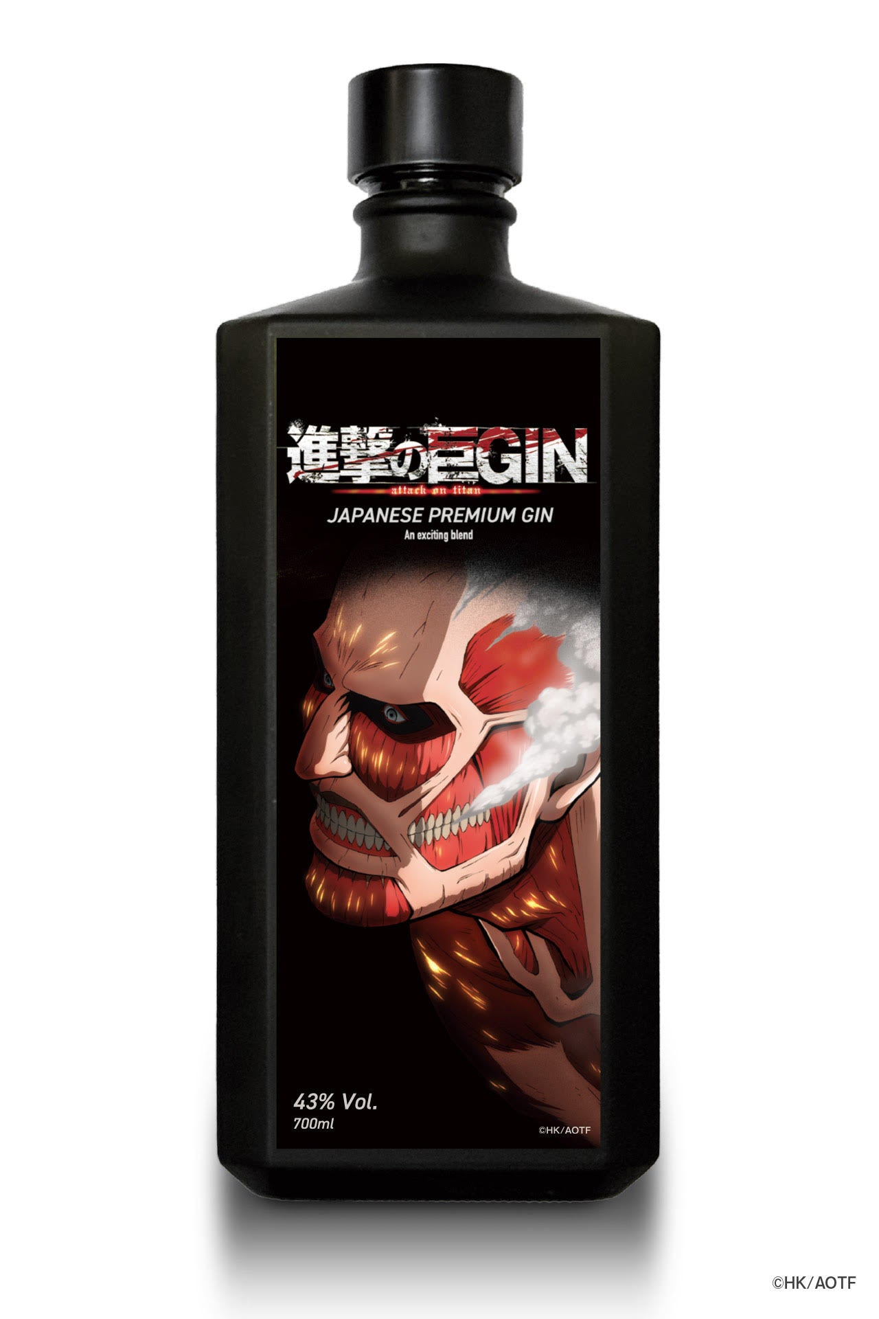 進撃の巨GIN JAPANESE PREMIUM GIN An Exciting Blend