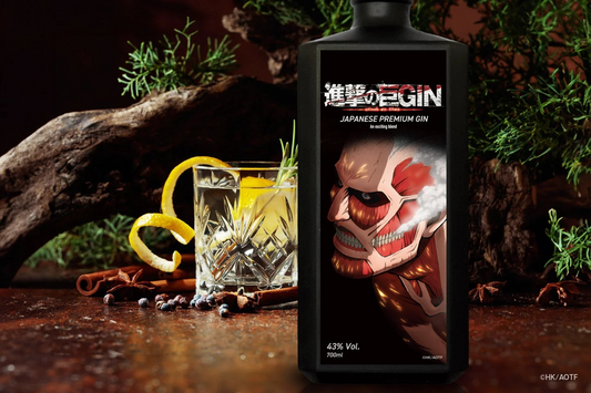 進撃の巨GIN JAPANESE PREMIUM GIN An Exciting Blend